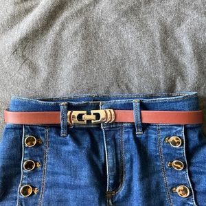 White House Black Market Brown Belt